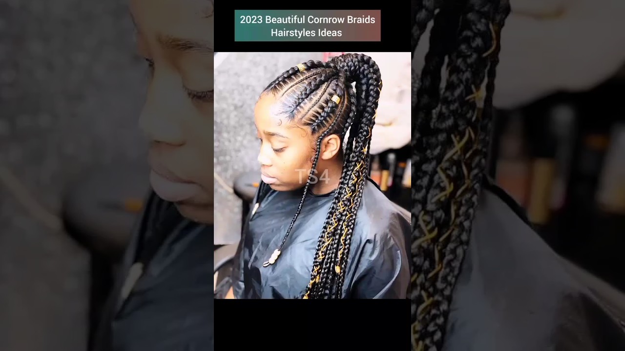 40 Easy Cornrows Winter Protective Hairstyles For Black Girls Age 4-12 in  2024 - Coils and Glory