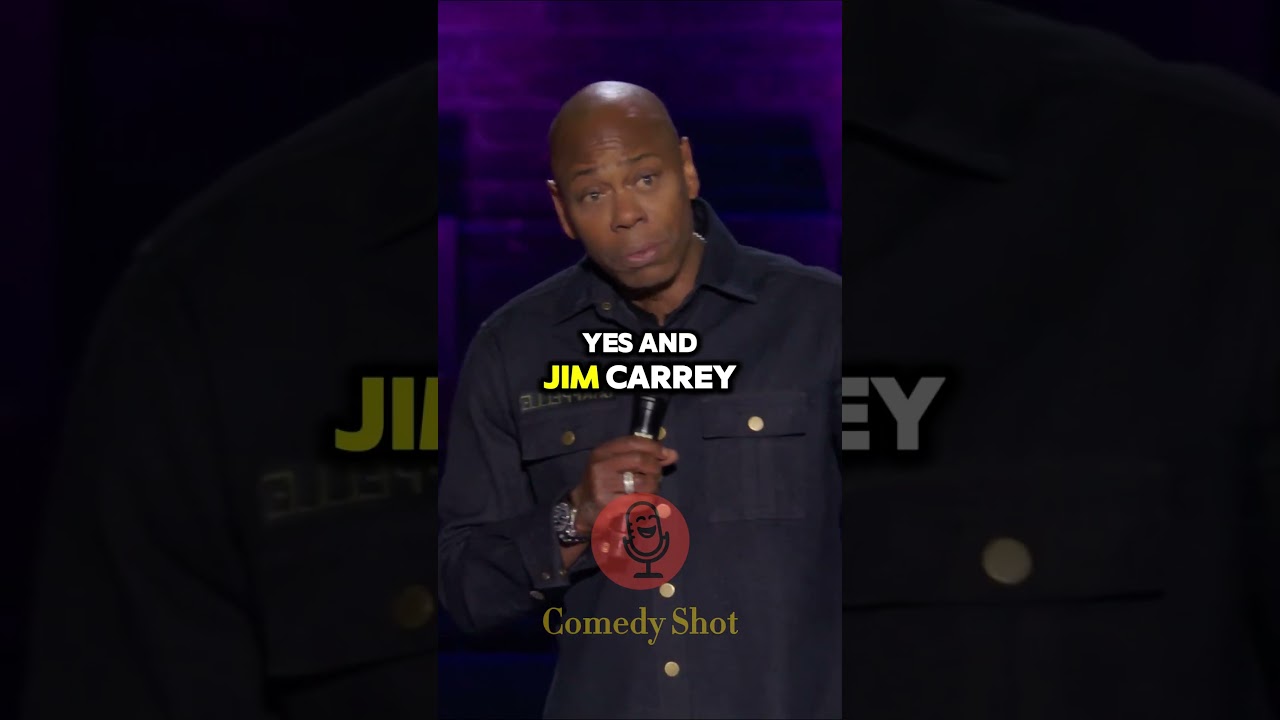Dave Chappelle | The first time i met Jim Carrey \u200b😂\u200b😂\u200b😂\u200b #shorts -  YouTube, image size:1280x720