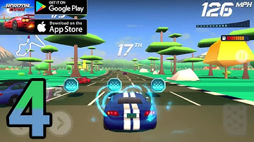 Horizon Chase - World Tour Android iOS Walkthrough - Gameplay Part 4