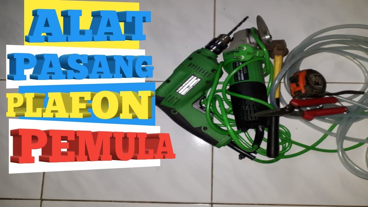 Pasang rangka plafon hollow  Ini Alatnya YouTube