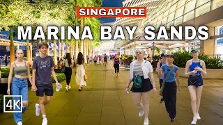 Singapore's Iconic Shopping Destination: Ultimate Luxury Shopping at Marina Bay Sands Singapore!