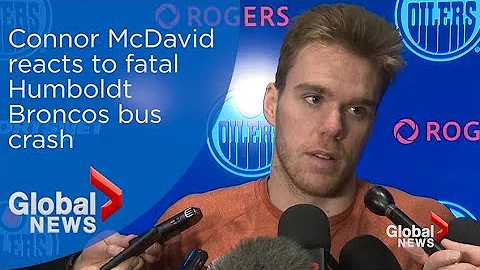 Connor McDavid reacts to tragic Humboldt Broncos bus crash, discusses life on the bus