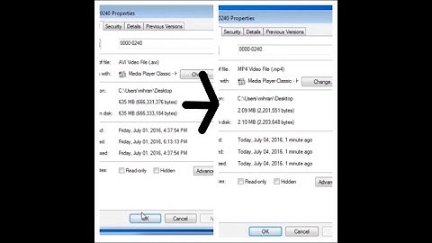 How To Convert Large Video Files/.Avi Files To Mp4 Files Easy (Tutorial)