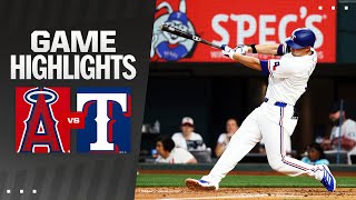 Angels vs. Rangers Game Highlights (5\/18\/24) | MLB Highlights