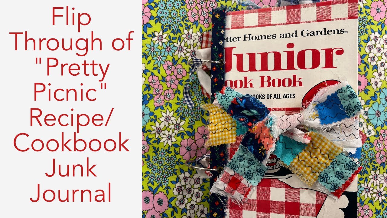 Junk Journal 'Recipe Book' - Flip through 