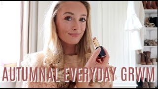 AUTUMNAL GRWM // EVERY DAY MAKEUP AND HAIR ROUTINE // FASHION MUMBLR