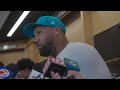 LB Bradley Chubb meets with the media after #NEvsMIA | Miami Dolphins
