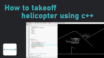 How to takeoff helicopter in C++ HELIKOPTER HELIKOPTER meme
