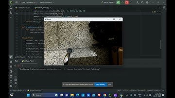 Virtual Paint OpenCV Project