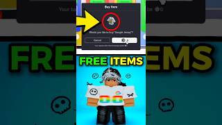 Free Items Roblox Events