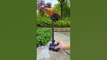 Máy bơm đài phun nước mini: Hoàn hảo cho tiểu cảnh, lu cảnh, chậu cảnh & lộc bình #locbinh #tieucanh