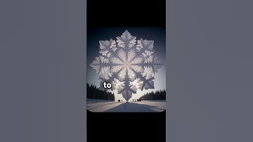 Giant Snowflake!  Biggest Ever Recorded (1887 Montana)