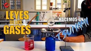 EXPERIMENTOS Ley de Boyle, Charles y Gay Lussac | HACEMOS UN TSUNAMI !⚗️