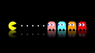 Crossy Road|Why did pacman cross the road? To eat ghosts!