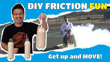 FRICTION! What is it and how does it work?! - Ep 110. Friction | DIY Science Time #DIYST1