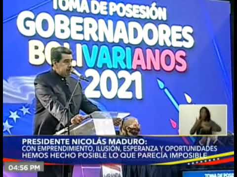 Maduro promete resolver el problema del agua "sin bloqueo mental"