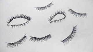 How to Draw Eyelashes the Easy Way | Step by Step Guide for Beginners