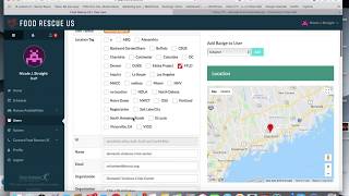 Sign Up to Become a Food Rescue US Receiving Agency App Video screenshot 4