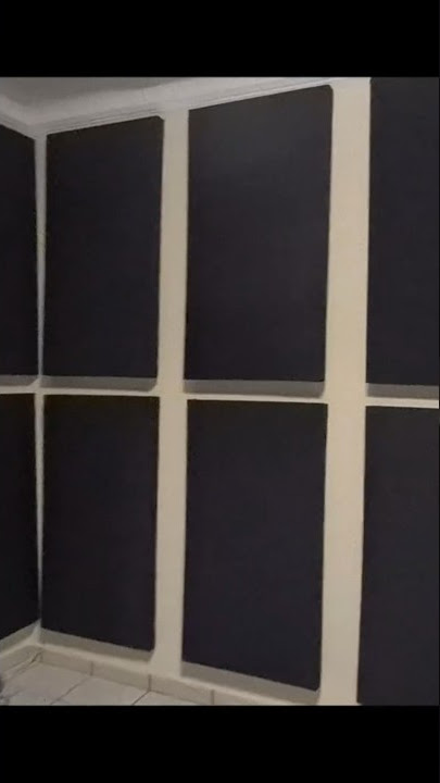 Before and after acoustic treatment 🥳