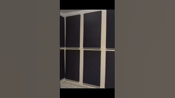 Before and after acoustic treatment 🥳