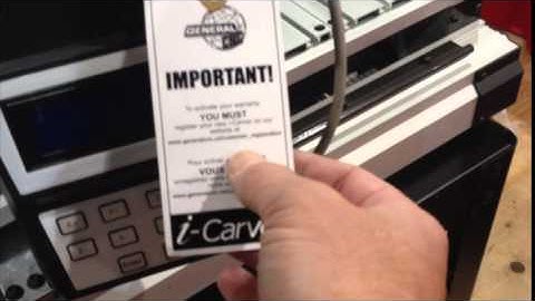 General CNC iCarver: Machine Accessories