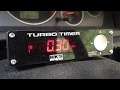 【EVOⅦ CT9A】HKS TURBO TIMER type-0 動作確認