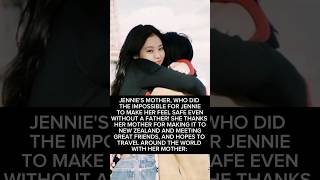 When Jennie talks about her mother, Jennie mother's love and support for Jennie 🥺💙🤏🏻 #jennie