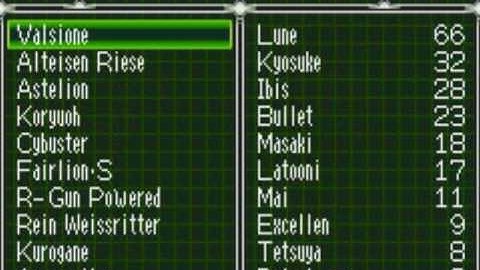 Super Robot Taisen OG2 Ch40 6/11 1 or both?