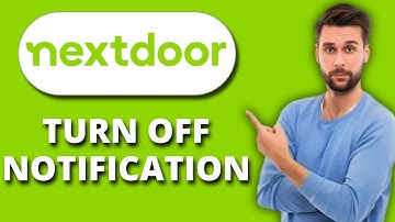 NEW! How to Turn Off Notifications on Nextdoor App 🔕 | Stop Alerts & Customize Your Settings Easily