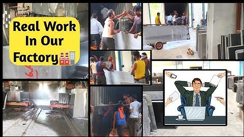 Galaxy Granite Factory Full Tour | Slab Polishing/Block Cutting/Container Loading #graniteexportwork