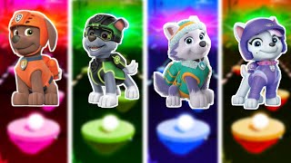 Everest Paw Patrol 🆚 Chase Paw Patrol 🆚 Paw Patrol Marshall 🆚 Skye Paw Patrol 🚓 tiles hop edm rush