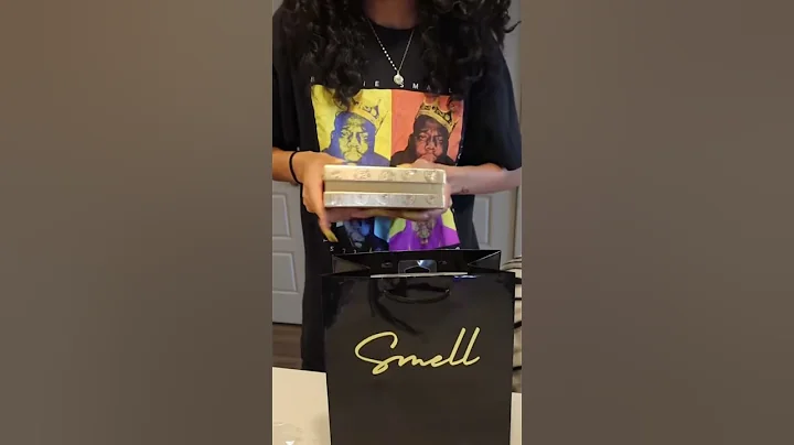 5 senses gift bags for my boyfriends birthday 🎉