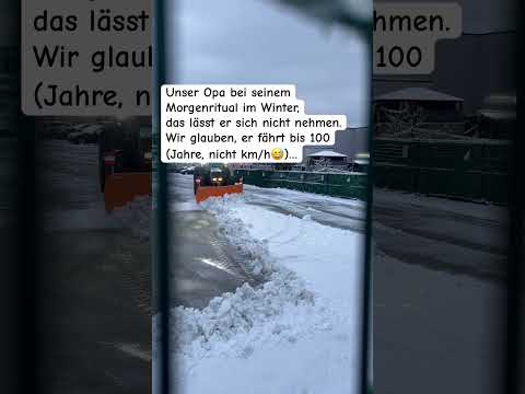 Opa der Schneekönig