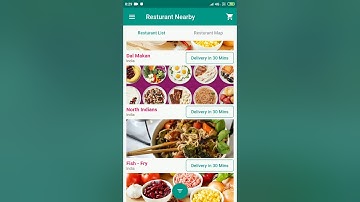 Flutter Food Ordering App Theme Template