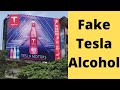 Fake Tesla Brand Alcohol in China