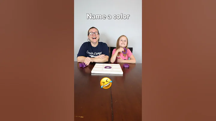 Color Trivia! TicTacToe! 🤣 #familyfun #familygamenight