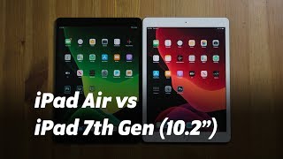 Difference Between the iPad and 10.2" iPad 7th Gen. Spend the Extra $$? - YouTube