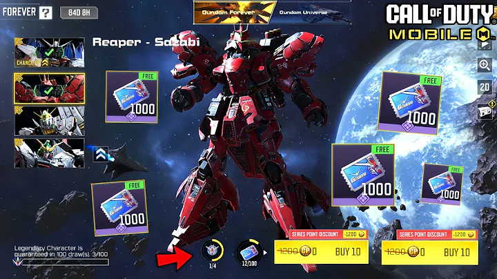 23 Accounts with 10 FREE Spins! | Gundam Forever Series Draw | CODM | COD Mobile