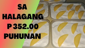 Negosyong maliit ang puhunan/ mango float recipe