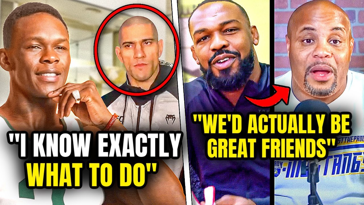 Israel Adesanya PREDICTION For Alex Pereira!  Jon Jones & Daniel Cormier!