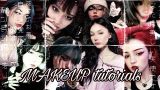 💖🖤Soft/Alt/Grunge/Makeup tutorials _ TikTok Compilation / Cygrufais Tiktok/🖤💖