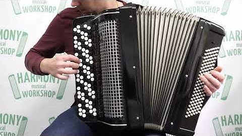 Converter Bayan Ukraine Solid Reeds Button Accordion Double Cassotto, Free Bass and Stradella