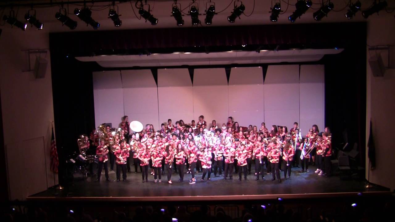Oak Harbor Middle School Marching Band 2016 YouTube