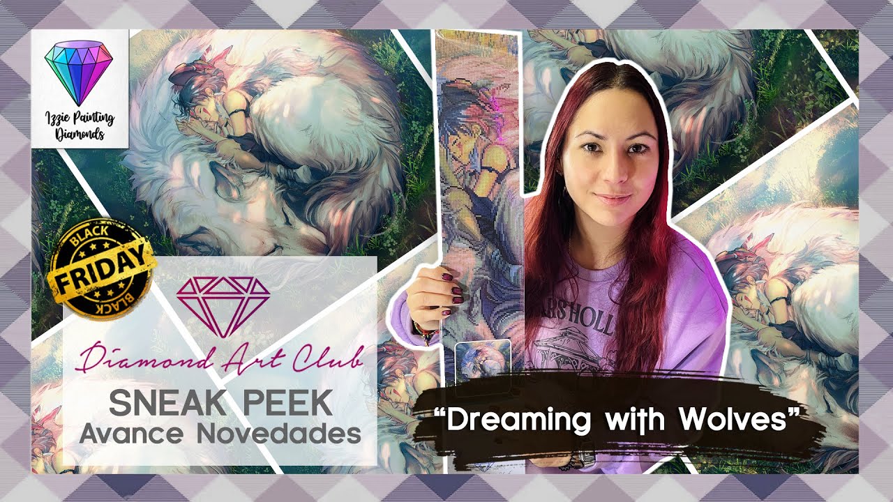ダイヤモンドアートクラブ Dreaming with Wolves Dreaming with Wolves – Diamond Art Club