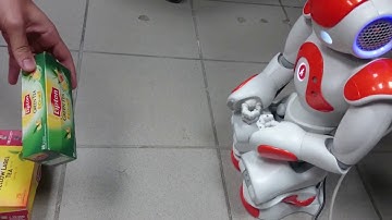 RAPP: NAO textured object recognition using services from RAPP cloud