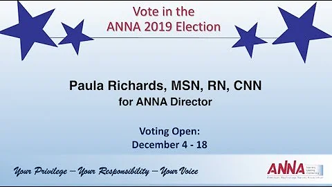 Paula Richards for Director 2019 Election