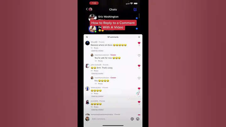 How to Reply to a Comment With A Video On TikTok #shorts #howtotiktok #tiktoktutorial