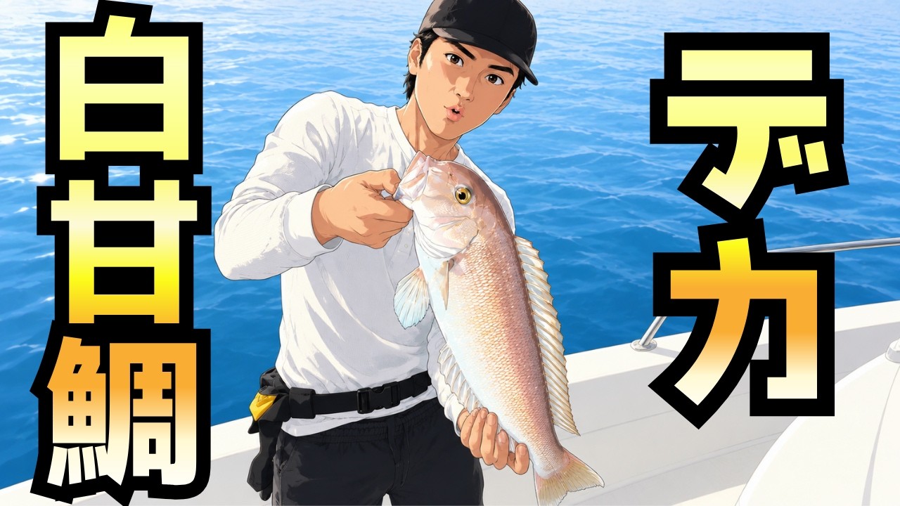 Wakayama White Tilefish] Catching Big Ones Back-to-Back! The Best