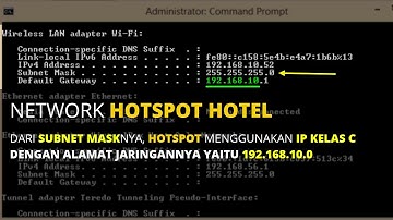 Raih Genius IT Network Tutorial - Scan IP Address dengan Command Prompt CMD