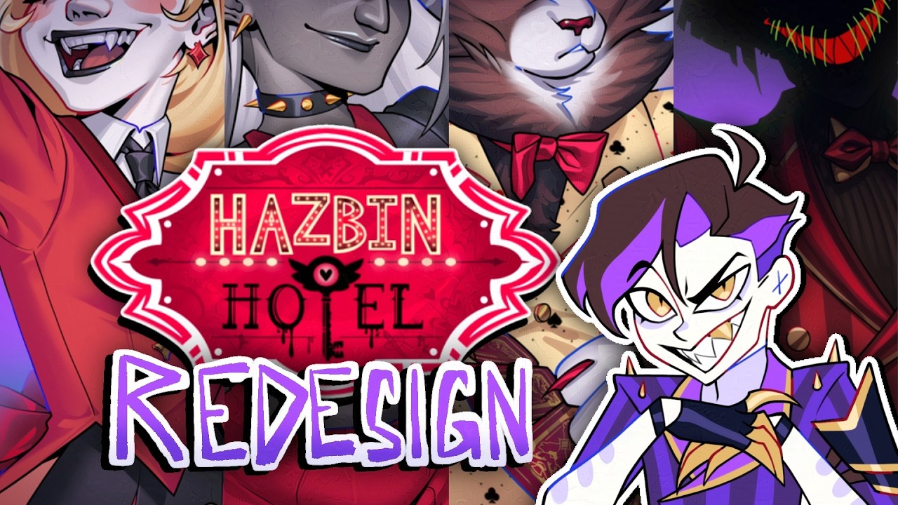 Переделка персонажей отеля «Хазбин»! 【Скорость покраски + комментарии】